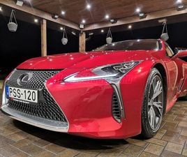 LEXUS LC LC 500H LEXUS LC 500H LUXURY (AUTOMATA) MAGYARORSZÁGI 1 TULAJDONOS VIDEÓS HIRDETÉS