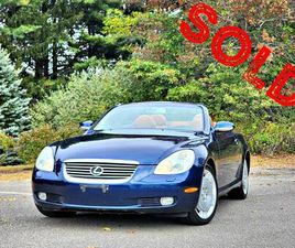 2003 LEXUS SC 430 HARD TOP CONVERTIBLE