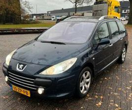 PEUGEOT 307 SW PEUGEOT 307 1.6 16V XR BREAK 2008 BLAUW — PEUGEOT — MARKTPLAATS
