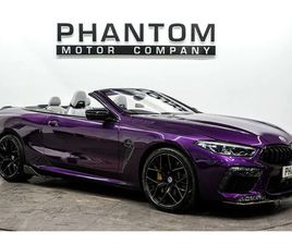 BMW SERIE 3 CABRIOLET BMW 8 SERIES 4.4 M8 COMPETITION EDITION AUTO 4WD 2DR FORGED CARBON+XE FI EXHAUST! CONVERTIBLE 2021, 26000 MILES, £67990 - 33003266 - EXCHANGEANDMART.CO.UK