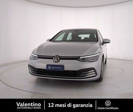 VOLKSWAGEN GOLF VOLKSWAGEN GOLF 1.0 ETSI EVO DSG LIFE DEL 2020 USATA A ROMA