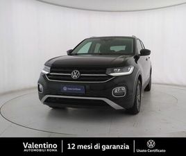 VOLKSWAGEN T-CROSS VOLKSWAGEN T-CROSS 1.0 TSI 110 CV DSG ADVANCED DEL 2022 USATA A ROMA