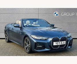 BMW 4 SERIES 430I [245] M SPORT 2DR STEP AUTO CONVERTIBLE 2021, 22375 MILES, £28695 - 33003500 - EXCHANGEANDMART.CO.UK