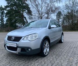 VOLKSWAGEN CROSSPOLO VW POLO CROSS 1.2 CROSSPOLO 1. HAND SCHECKHEFTGEPFLEGT SITZHEIZ.