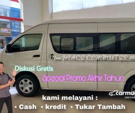 TOYOTA COMMUTER 2025 TOYOTA HIACE 3,0 COMMUTER VAN READY SEMUA VARIAN WARNA READY STOCK HARGA TERMURAH CALL ME