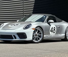 PORSCHE 911 SPEEDSTER 2019 PORSCHE 911 SPEEDSTER