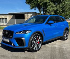 JAGUAR F-PACE JAGUAR F-PACE SVR 5.0, 2022 GOD.