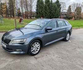 ŠKODA SUPERB COMBI 1,6 TDI 2016 STYLE 137 TKM, 2016 GOD.