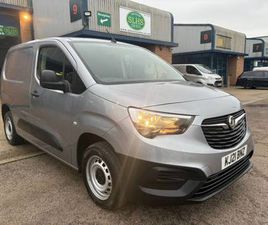 2021 VAUXHALL COMBO EDITION L1 1.5 TURBO D 2000 SWB DIESEL PANEL VAN MANUAL EURO 6 (START/STOP) (100 B P...