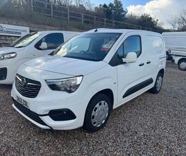 VAUXHALL COMBO 2021 VAUXHALL COMBO 2021 (21) TURBO D 100PS H1 SPORTIVE VAN 3 SEATS £10495+ VAT PANEL VAN DIESE...