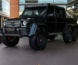 MERCEDES CLASSE G 6X6 MERCEDES-BENZ G 63 AMG STD 4.0L 2014 MERCEDES BENZ G63 6X6 GCC DONE ONLY 1000KM