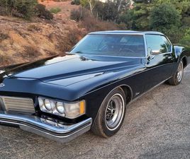 BUICK RIVIERA 1973 BUICK RIVIERA BOATTAIL STYLING, ORIGINAL 455 V8, A/C, PW, PS, RUST-FREE