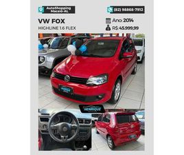 VOLKSWAGEN FOX VOLKSWAGEN FOX 1.6 VHT TOTAL FLEX HIGHLINE