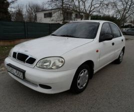 DAEWOO LANOS DAEWOO LANOS 1.5 S DOLCE MAGYARORSZÁGI, 2.TULAJ, 62000 KM. ROZSDAMENTES!