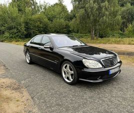 MERCEDES CLASSE S S 600 MERCEDES S600L V12 BITURBO AMG LANG W220 TAUSCH G. W140/W124 V8US
