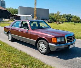MERCEDES CLASSE S 300 SE MERCEDES 300SE AUTOMATIK S KLASSE W126 LIMOUSINE REISERECHNER