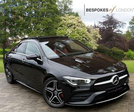 MERCEDES CLA CLA 180 1.3 CLA180 AMG LINE (PREMIUM PLUS 2) COUPE 7G-DCT EURO 6 (START/STOP) 4DR