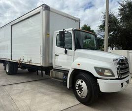 HINO MOTORS 258 2016 HINO 258/268 26 FT BOX WITH LIFT GATE