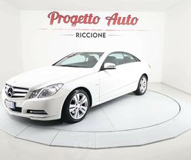 MERCEDES CLASSE E COUPE CLASSE E COUPE CDI AVANTGARDE UNIP TAGLIANDI UFF.