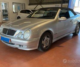 MERCEDES CLK CABRIO CLK 230 MERCEDES-BENZ CLK 230 230 KOMPRESSOR CABRIO EVO