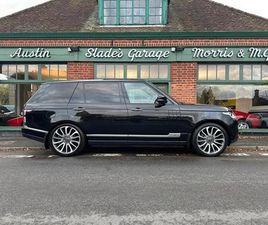 LAND ROVER RANGE ROVER LWB 5.0 V8 AUTOBIOGRAPHY AUTO 4WD EURO 6 (START/STOP) 5DR LWB