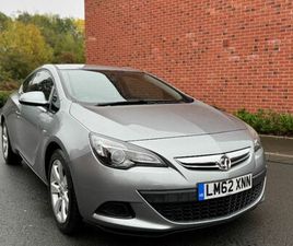 VAUXHALL, ASTRA GTC, HATCHBACK, 2012, MANUAL, 1686 (CC), 3 DOORS