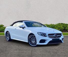 3.0 E350D V6 AMG LINE (PREMIUM) CABRIOLET G-TRONIC+ 4MATIC EURO 6 (START/STOP) 2DR