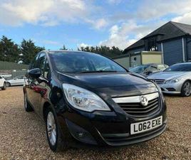 2012 VAUXHALL MERIVA 1.4 16V ACTIVE EURO 5 5DR MPV PETROL MANUAL