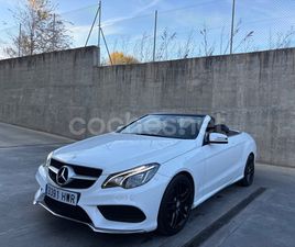 MERCEDES CLASSE E CABRIOLET E 350 MERCEDES-BENZ CLASE E CABRIO E 350 BLUETEC