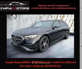 MERCEDES CLASSE E D S.W NEW AMG PREMIUM LED 19' KAMERA NIGHT PACK