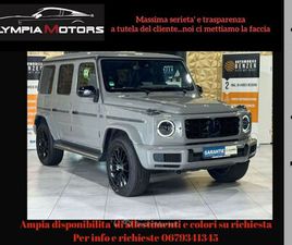 MERCEDES CLASSE G D AMG 330CV MANUFAKTUR TETTO LED CARBON KAMERA