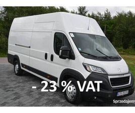 PEUGEOT BOXER L4H3 MAXI* 140PS* FAKTURA VAT* NISKI PRZEBIEG* KLIMA* KAMERA… KĘTY - SPRZEDAJEMY.PL