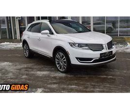 LINCOLN MKX LINCOLN MKX 2018 M VISUREIGIS / KROSOVERIS | SKELBIMAS | 0138331835