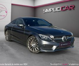 MERCEDES CLASSE C COUPE 250 D 9G-TRONIC SPORTLINE CAMÉRA 360 SIÈGES ÉLECTRIQUES ALCANTARA GARANTIE 12 MOIS