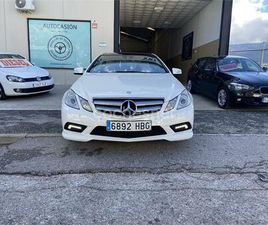 MERCEDES-BENZ CLASE E COUPE E 220 CDI BLUE EFFICIENCY AVANTG.