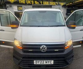 VOLKSWAGEN CRAFTER 2.0 TDI CR35 STARTLINE FLAT FRAME CHASSIS CAB FWD LWB EURO 6 (START/STOP) 2DR (FLAT FRAME)