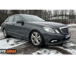 MERCEDES CLASSE E E 220 MERCEDES-BENZ E 220 2009 M SEDANAS | SKELBIMAS | 0138331541