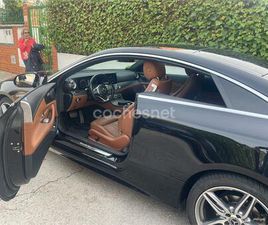 MERCEDES CLASSE E COUPE E 220 MERCEDES-BENZ CLASE E COUPE E 220 D