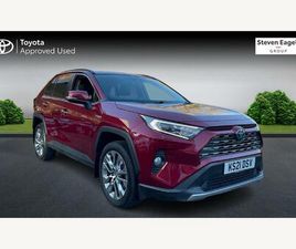 TOYOTA RAV4 TOYOTA RAV4 EXCEL SUV'S 2.5 VVT-H EXCEL CVT EURO 6 (START/STOP) 5DR