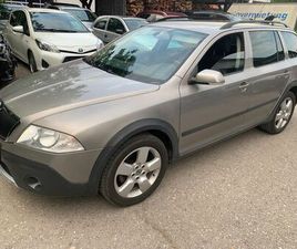 SKODA OCTAVIA SCOUT SKODA OCTAVIA SCOUT 2,0TDI 4X4 KLIMAAUTIK AHK EU4 PDC