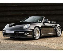 PORSCHE 911 CABRIOLET 997 TURBO S 3.8 997 TURBO S CABRIOLET PDK AWD 2DR