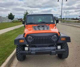 1997 JEEP TJ, FOUR WHEEL DRIVE, THREE INCH LIFT