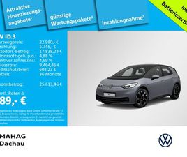 VOLKSWAGEN ID.3 ID.3 PRO PERFORMANCE 150 KW LED CCS NAVI PARKASSIST+ REARVIEW APPCONNECT 1-GANG AUTOMATIK