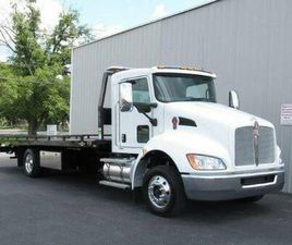 KENWORTH T270 READY TO GO: WHITE KENWORTH ROLLBACK - $177900