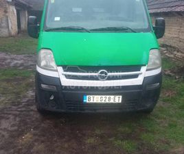 OPEL MOVANO COMBI OPEL MOVANO OPEL MOVANO