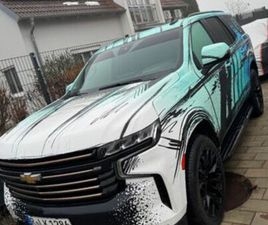 CHEVROLET TAHOE CHEVROLET TAHOE VOLLFOLIERT MIT 22 ZOLL FELGEN