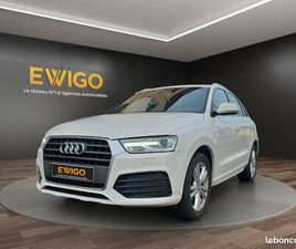 AUDI Q3 AUDI Q3 1.4 TFSI 150 S-LINE S-TRONIC BVA ORIGINE FR 2 EME MAIN GARANTIE 6 MOIS