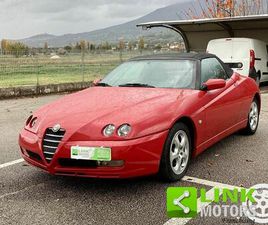 ALFA ROMEO GTV SPIDER 2.0I 16V TWIN SPARK CAT, OMOLOGATA ASI