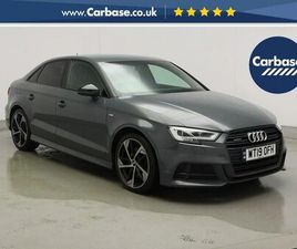 AUDI A3 BERLINE 40 TFSI 2019 AUDI A3 2.0 40 TFSI BLACK EDITION SALOON 4D