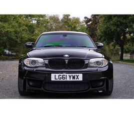 BMW SERIE 1 COUPE 1M 2011 BMW 1M NOIR MANUEL, 6 VITESSES CONDUITE À DROITE IN...